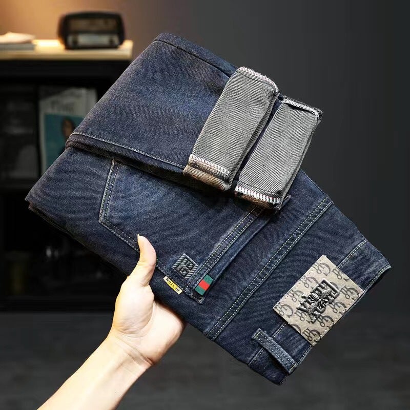 Unisex Casual Daily Denim Jeans - Image 3
