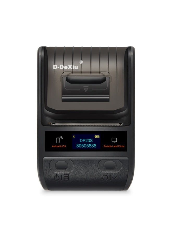 Detong Dp230s Communication Cable Label Printer, Fiber Optic Knife-type Network Cable Engineering Label, Portable Bluetooth Adhesive Sticker Home Label Machine, Machine + 13 Rolls Yellow Labels - Image 3