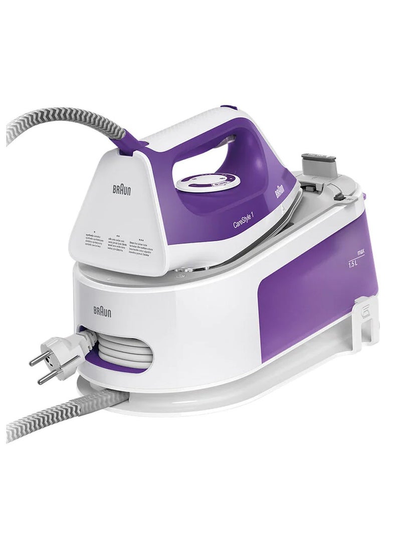 براون مكواة مولدة للبخار CareStyle 1، أول قاعدة مكواة FreeGlide3D في العالم - Image 1