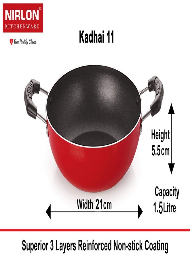 Nirlon Aluminum Cookware Set Standard, CT12_KD11_KD13_CS24 - Image 3