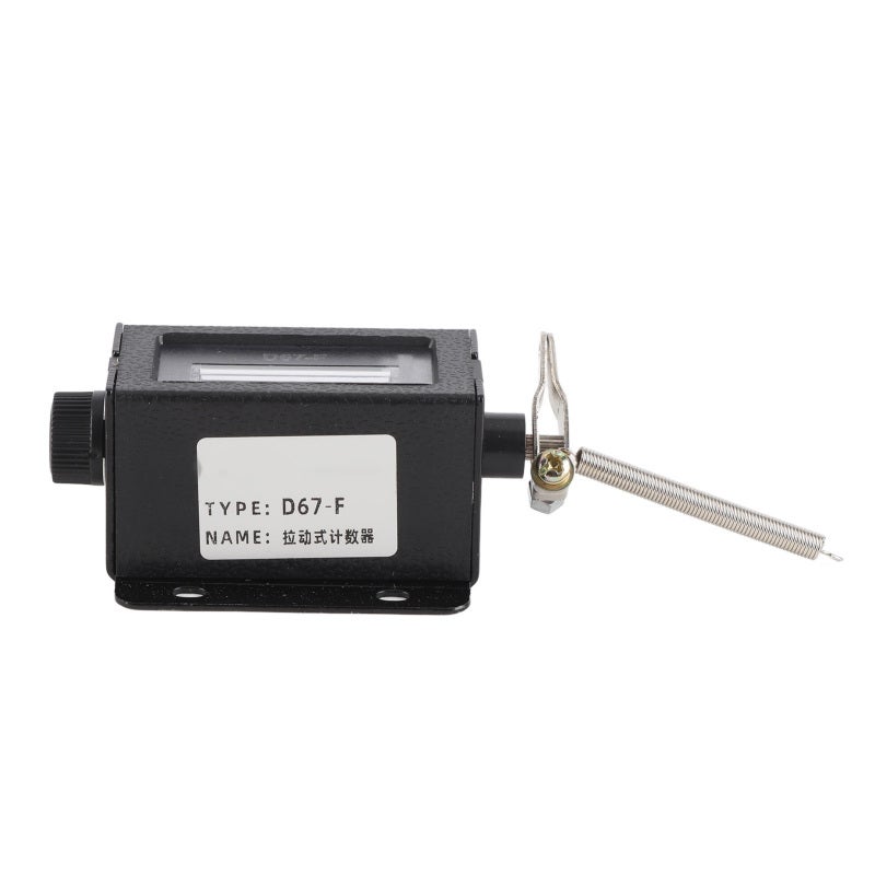 5 Digit Mechanical Counter - Rotating Reset Device Manual Tally Counter for Industrial Machine Press Printing Applications - Image 1