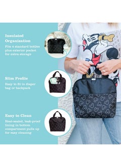 Disney Baby by J.L. Childress MaxiCOOL 4-Bottle Breastmilk Cooler, Baby Bottle Bag & Baby Food Bag - Breastmilk Cooler Bag for Travel - Mickey, Black - pzsku/ZEC9D403B7A4B0D8D994AZ/45/_/1737031302/887fa9a5-da15-4b03-9bc2-6a6463978123