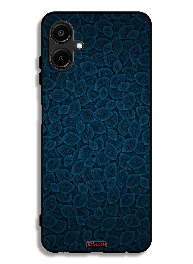 Tolwak Samsung Galaxy F06 5G Protective Case Cover Digital Art Leaves Pattern - Image 1
