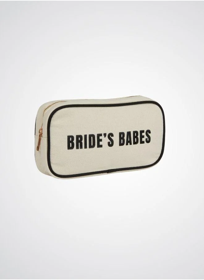 DAZED&ENGAGED BRIDE'S BABES cosmetic pouch for the Bridesmaids