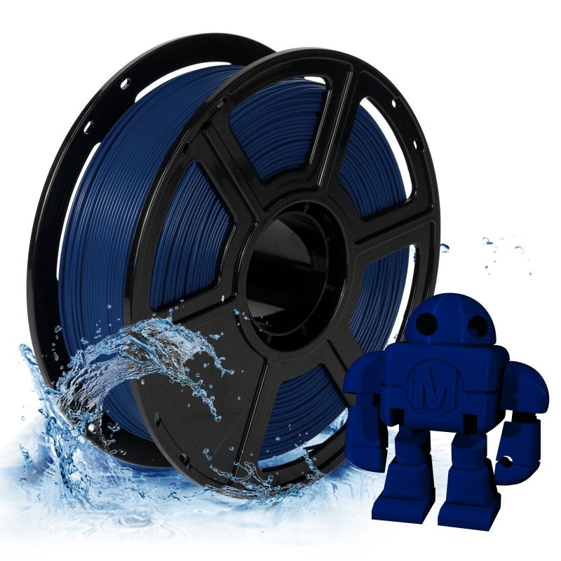 FLASHFORGE PETG Pro Filament 175mm Blue 3D Printer Filament 1kg 22lbs Spool Dimensional Accuracy 002mm 3D Printing Filament for Various Mechanical Parts Waterproof Parts
