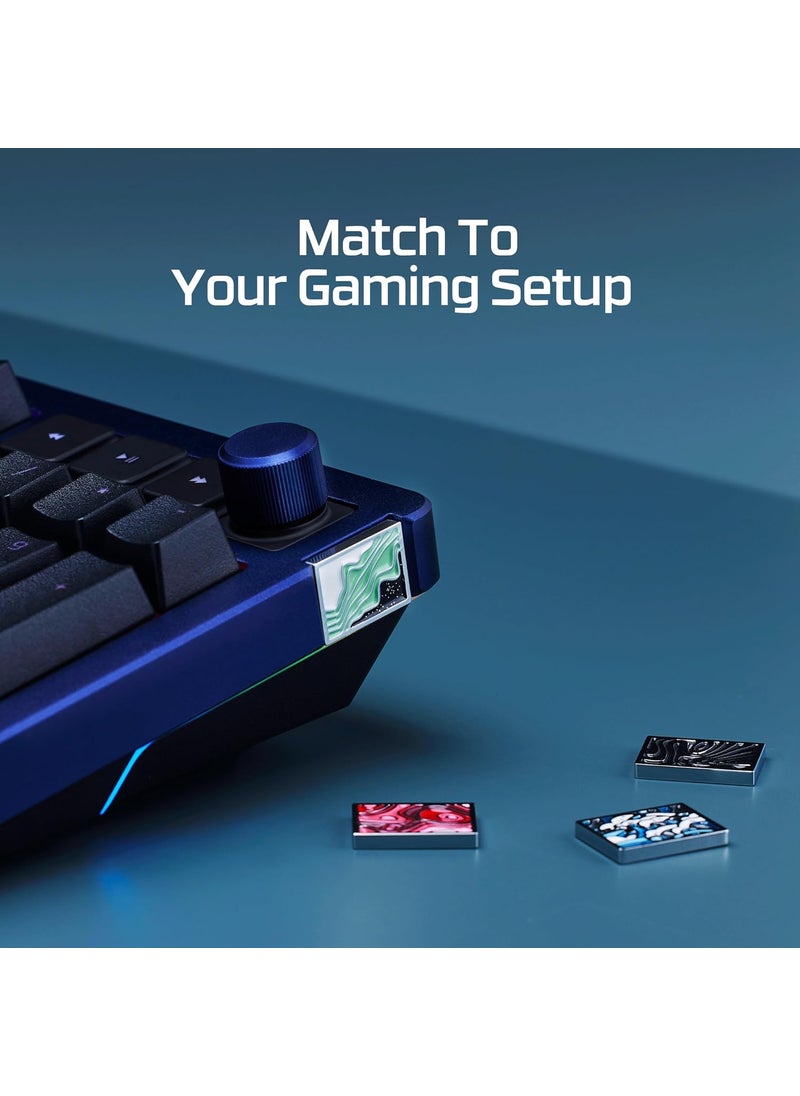 HYPERX HyperX Badge Pack  Swappable Magnetic Badges Alloy Rise Compatible Hard Enamel Material Keyboard Personalization Cute  - Image 2