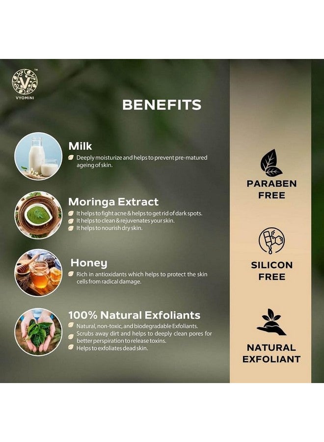 Shubham Traders Vyomini Moringa Face Scrub(60 g) Pack Of 4 - Image 5