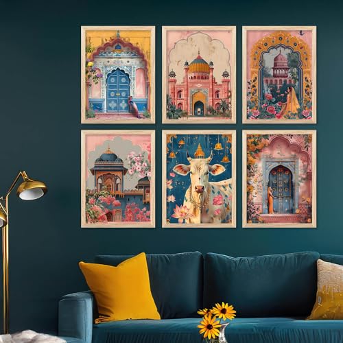 kotart Madhubani Art Paintings with Frame for Home Decoration- Painting for Wall Decoration - Traditional Framed Painting for Living Room Bedroom Office Decor - (10x13 inch, C) - Image 5