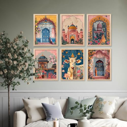 kotart Madhubani Art Paintings with Frame for Home Decoration- Painting for Wall Decoration - Traditional Framed Painting for Living Room Bedroom Office Decor - (10x13 inch, C) - Image 3