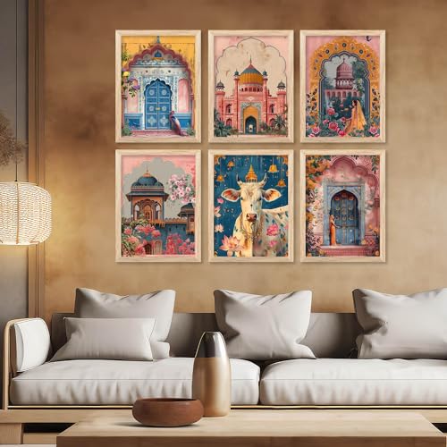 kotart Madhubani Art Paintings with Frame for Home Decoration- Painting for Wall Decoration - Traditional Framed Painting for Living Room Bedroom Office Decor - (10x13 inch, C) - Image 4