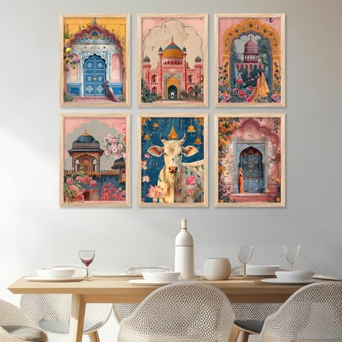 kotart Madhubani Art Paintings with Frame for Home Decoration- Painting for Wall Decoration - Traditional Framed Painting for Living Room Bedroom Office Decor - (10x13 inch, C) - Image 1