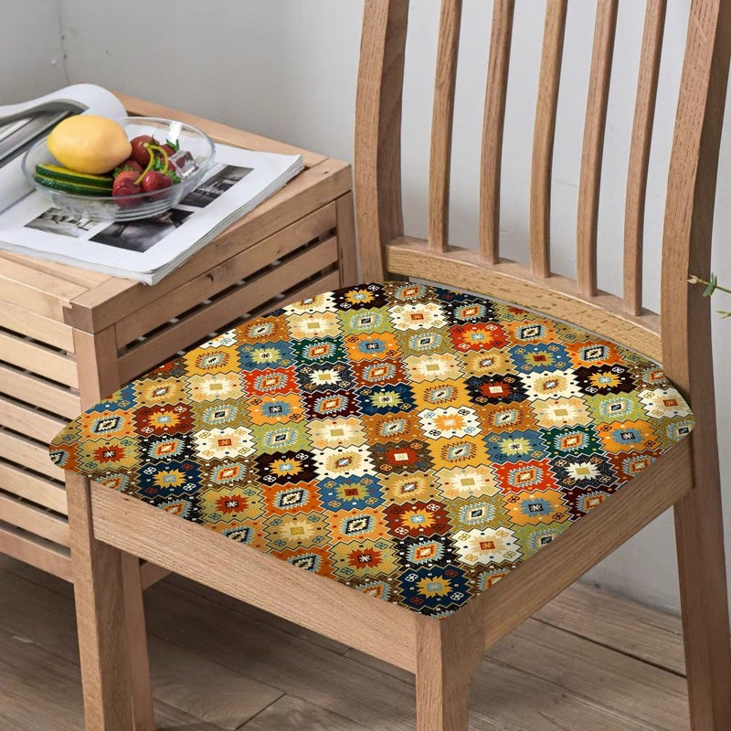 6 Pcs Vibrant Bohemian Style Decorative Cushion Set For Home Kitchen Restaurant Party Seasonal Decor - Image 1