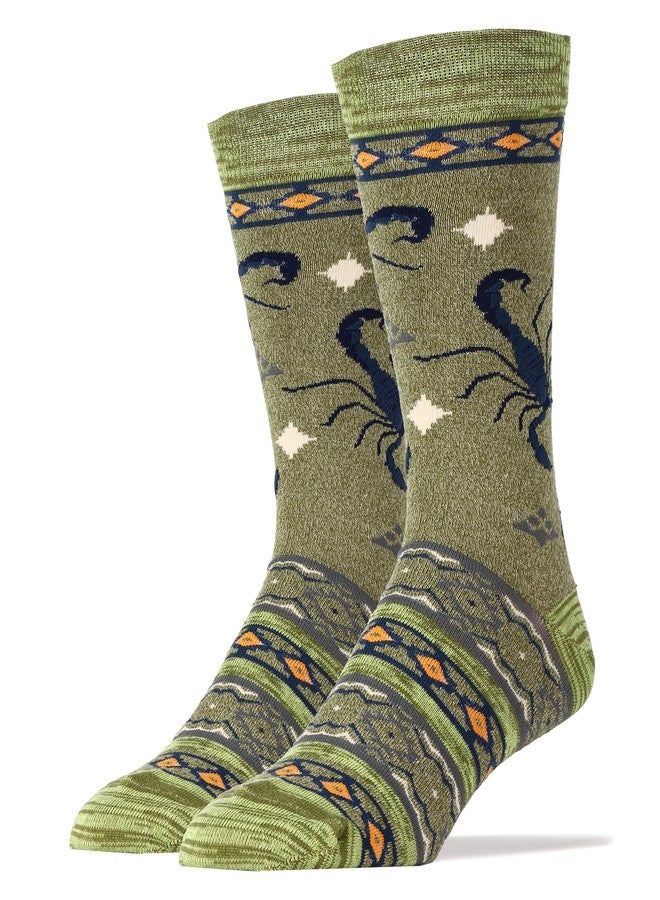 Sock It Up جوارب رجالية كاجوال أنيقة، جوارب رائعة، جوارب ملونة أنيقة، جوارب رسمية (لدغة العقرب) - Image 1