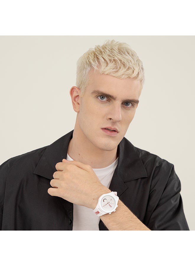 HUGO BOSS HUGO BOSS WATCH ROUND ANALOG MEN'S WHITE CASE WATCH - 1530406 - Image 5