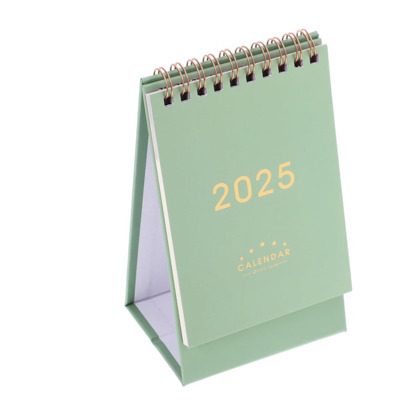 Spiral Binding Standing Desk Calendar Writable Flip Desktop Planner Monthly Organizer Home Office Decorative - Image 2
