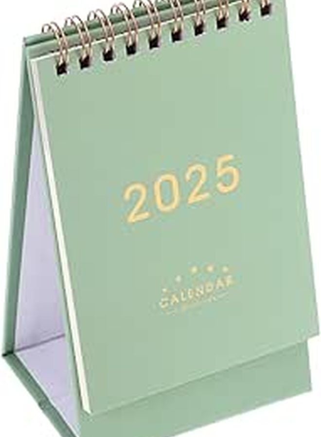 Spiral Binding Standing Desk Calendar Writable Flip Desktop Planner Monthly Organizer Home Office Decorative - Image 1