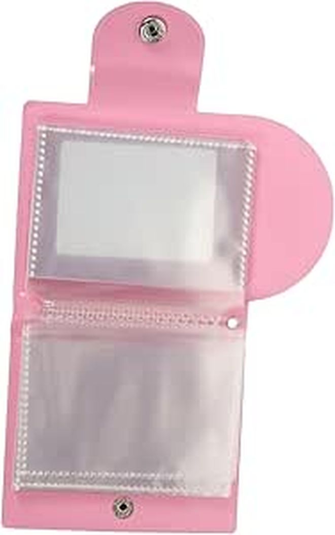 Mini Photo Album Birthday Guest Name Card Holder Storage Photo Book Black - Image 1