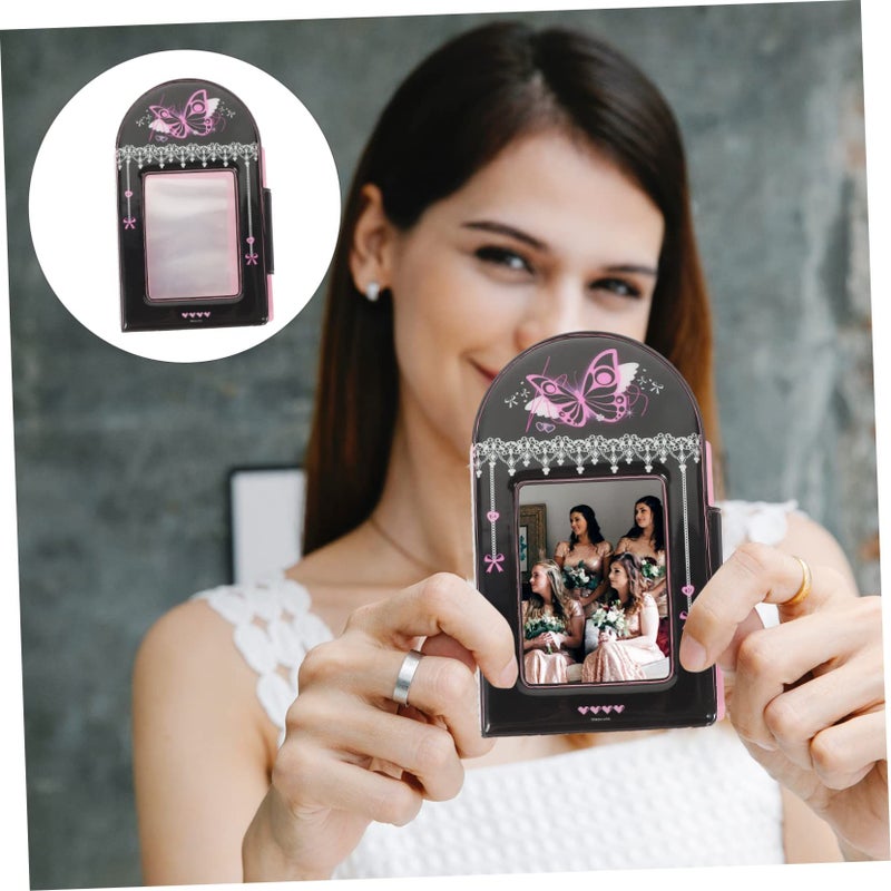 Mini Photo Album Birthday Guest Name Card Holder Storage Photo Book Black - Image 4
