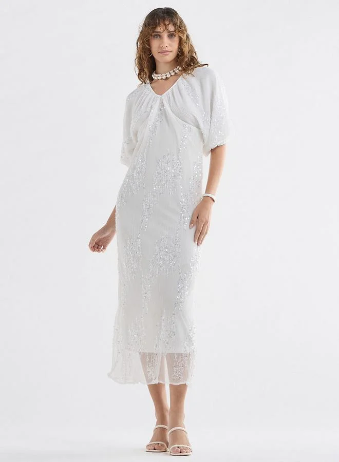 Splash FAV Sequin Embellished Dress