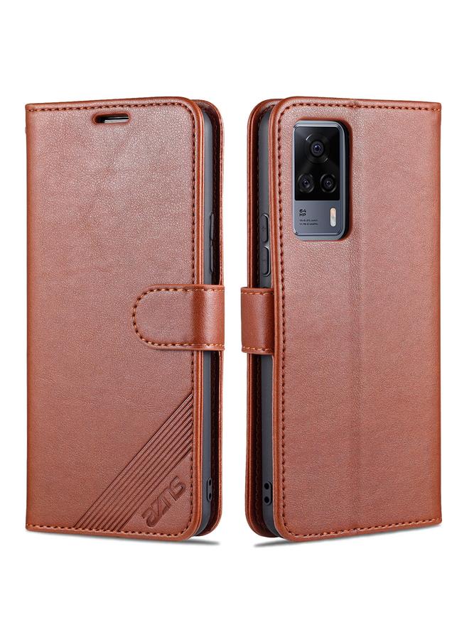 The Bros Case For vivo S9e Sheepskin Texture Horizontal Flip Leather Case with Holder & Card Slots & Wallet