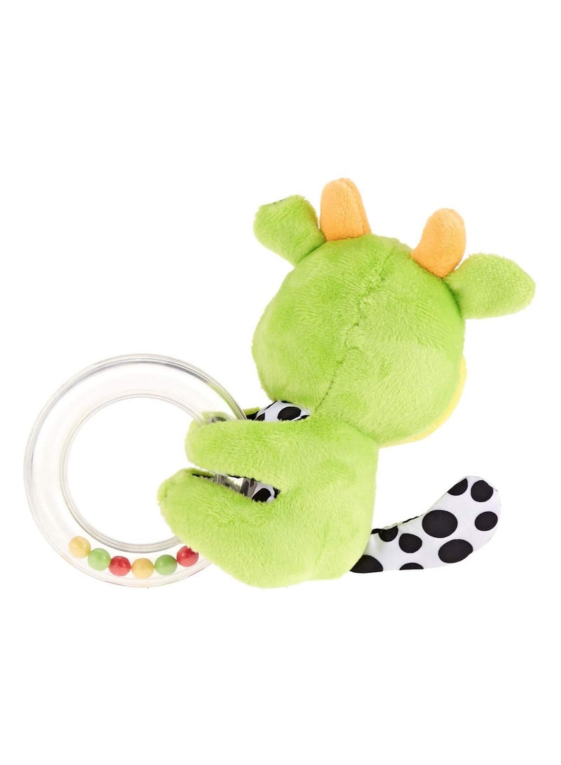 Pixie Baby Cattle Round Rattle Toy - Image 2