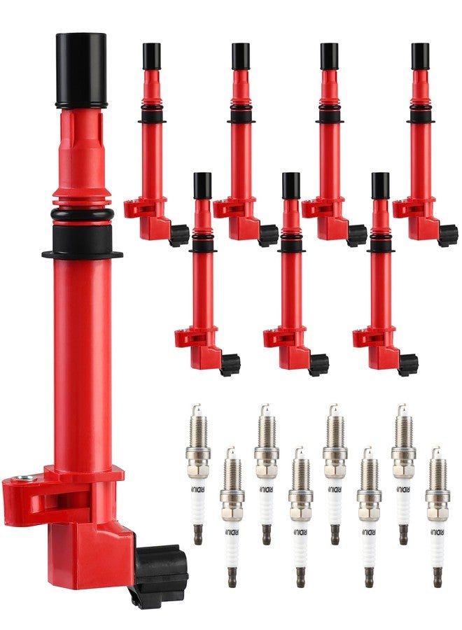 Nextirrer Ignition Coils Packs & Iridium Spark Plugs UF270 Pack of 8 Compatible with Dodge Ram 1500 Durango Jeep Commander Grand Cherokee Aspen 4.7L V8 - Image 1