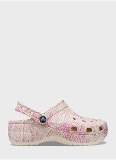 Classic Platform Clog