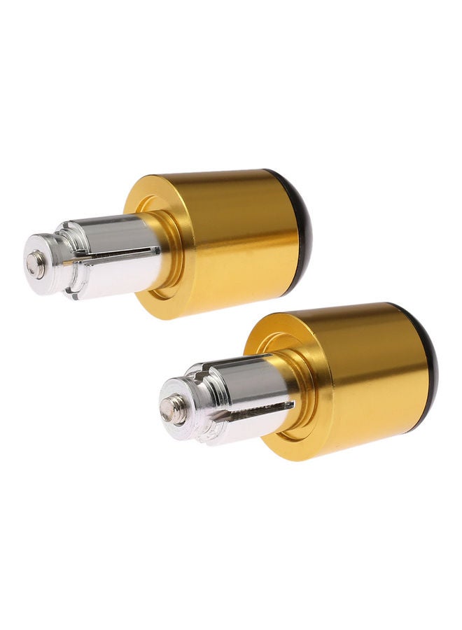 NIBEMINENT 2-Piece Motorbike Handlebar End Plug Caps - Image 1
