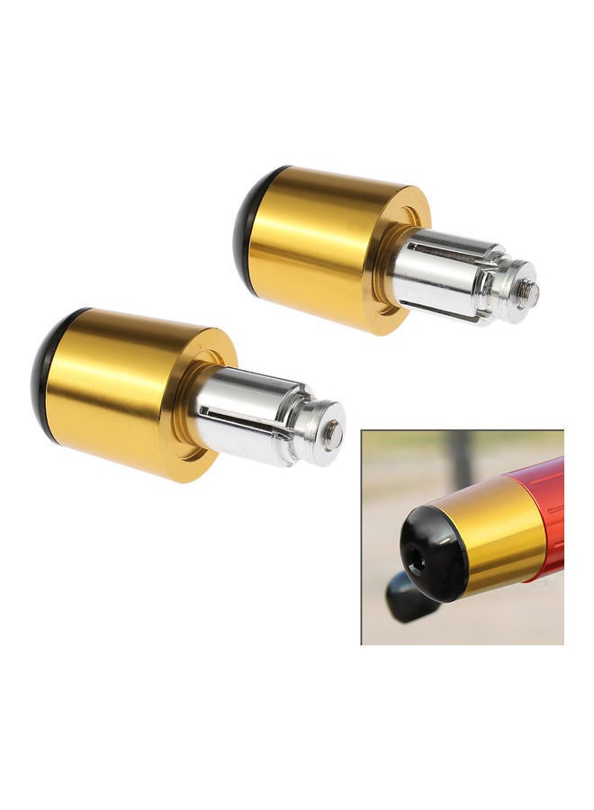 NIBEMINENT 2-Piece Motorbike Handlebar End Plug Caps - Image 2