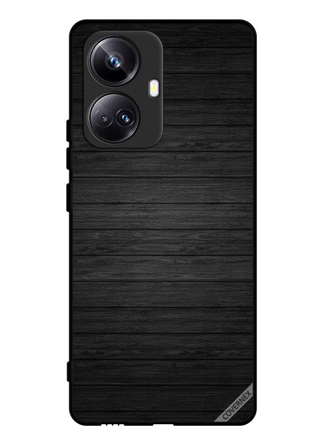 Covernex Protective Case Cover For Realme 10 Pro Plus Dark Wooden Pattern - Image 1