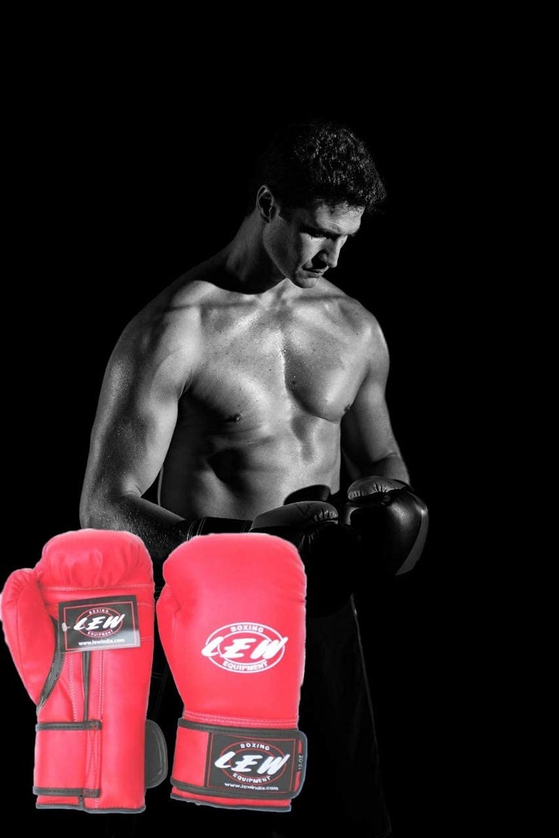 LEW Boys Flock Filled Training Boxing Gloves - Image 4
