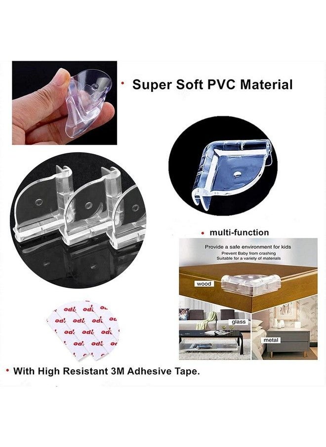 Edge Guard For Furniture Kids Safety Corner Guard For Dressing Table Bed Corner Dining Table Transparent Plastic Baby Safe Guard For Sharp Edges (Transparent) (Pack Of 8 Pcs.) - pzsku/ZEC9EC0F2031F36D56D30Z/45/_/1692785976/2c504960-fd65-40db-ad09-5f4fe715e9e1