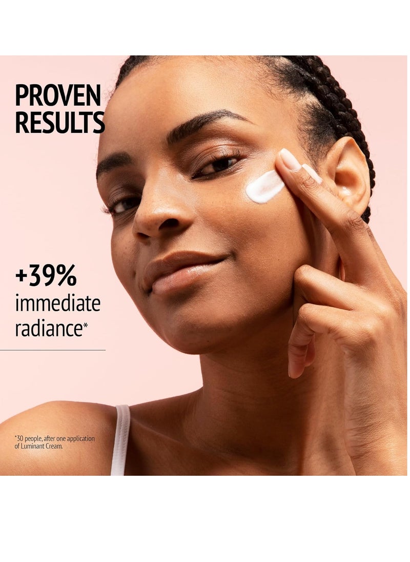 Comfort Zone Comfort Zone] Luminant Face Cream, Instant Illuminating & Correcting Cream to Even Skin Tone, Vegan with Natural-Origin Ingredients, 3-Bright Technology, for all Skin Types & Tones, 2.03 Oz.  - Image 3