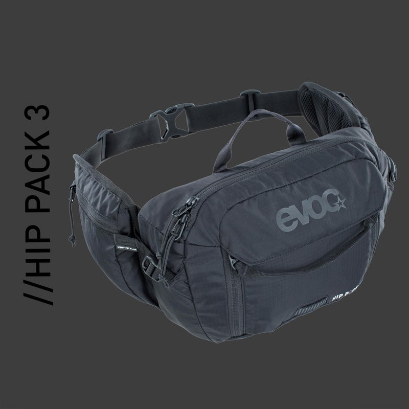 evoc HIP PACK 3, Black, incl. 1,5l hydration bladder - Image 5