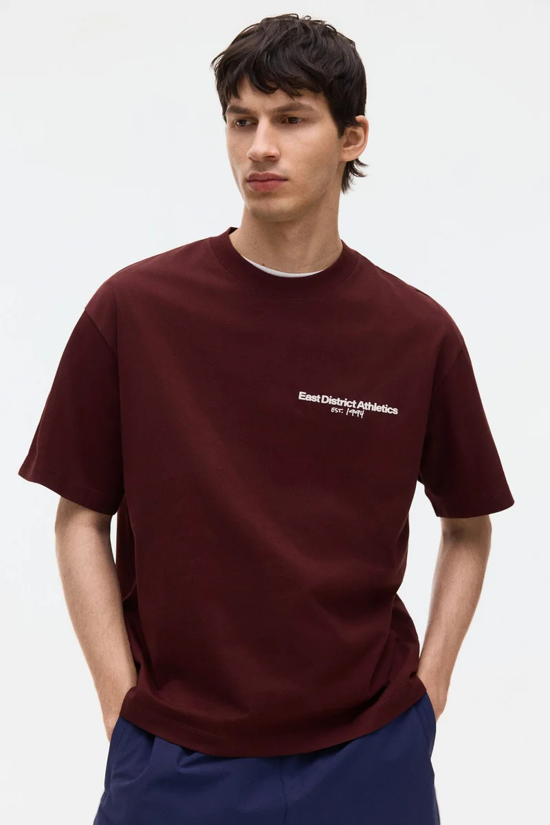 H&M Loose Fit Printed T-shirt