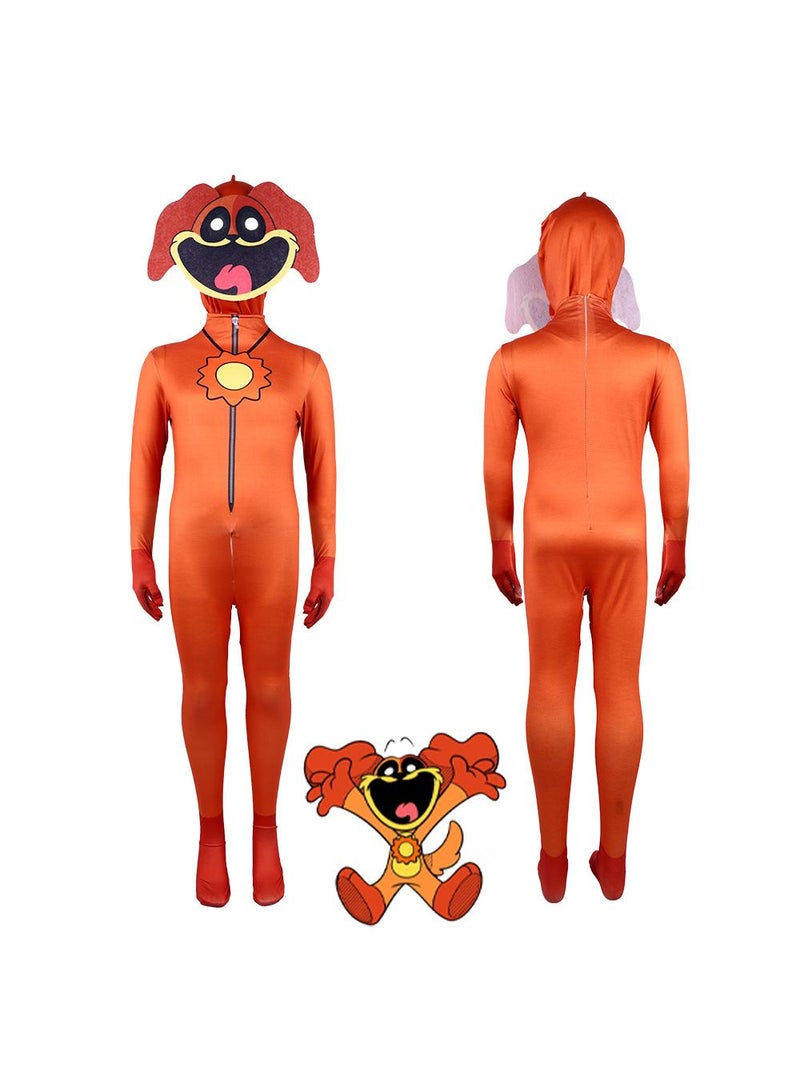 1 Set Party Cosplay Poppy Playtime Dog Day Costume For Kids Adult With Masks - Image 1