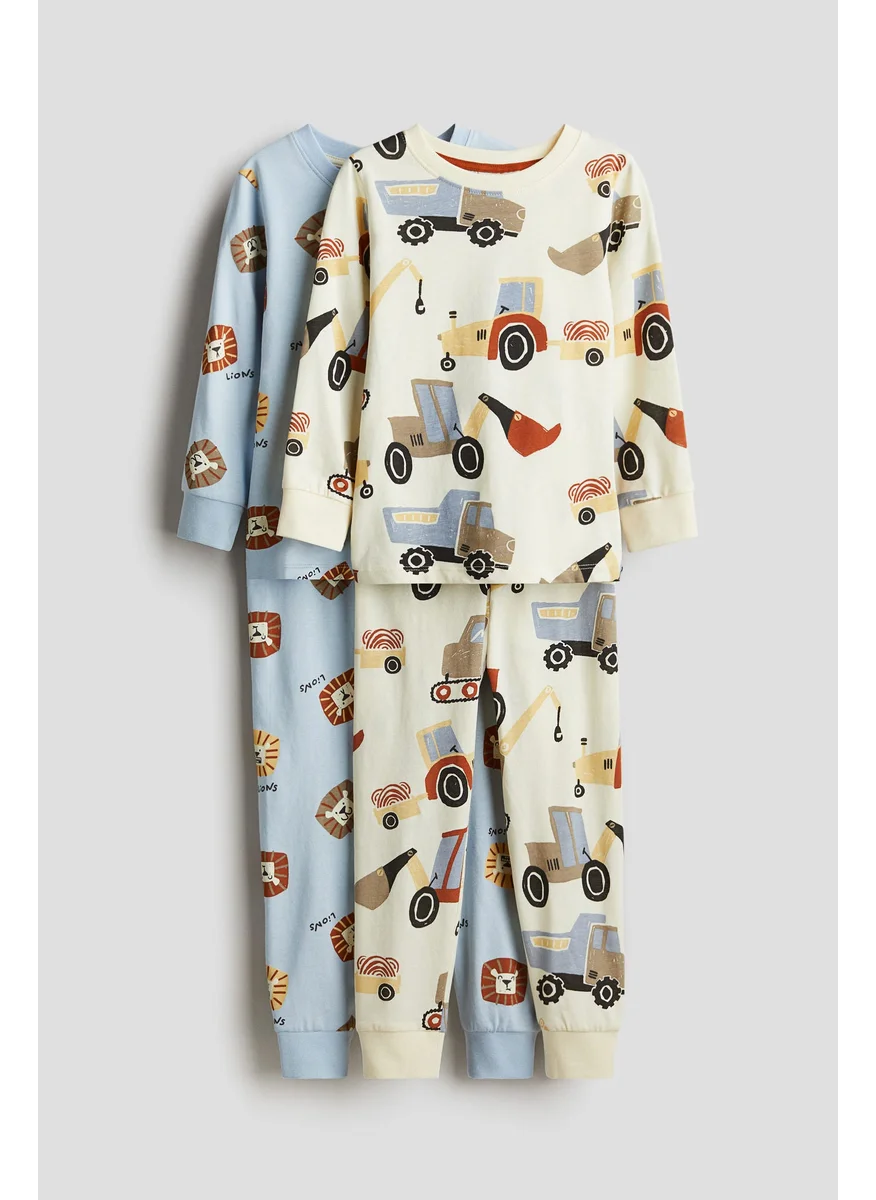 اتش اند ام 2-Pack Printed Cotton Pyjamas