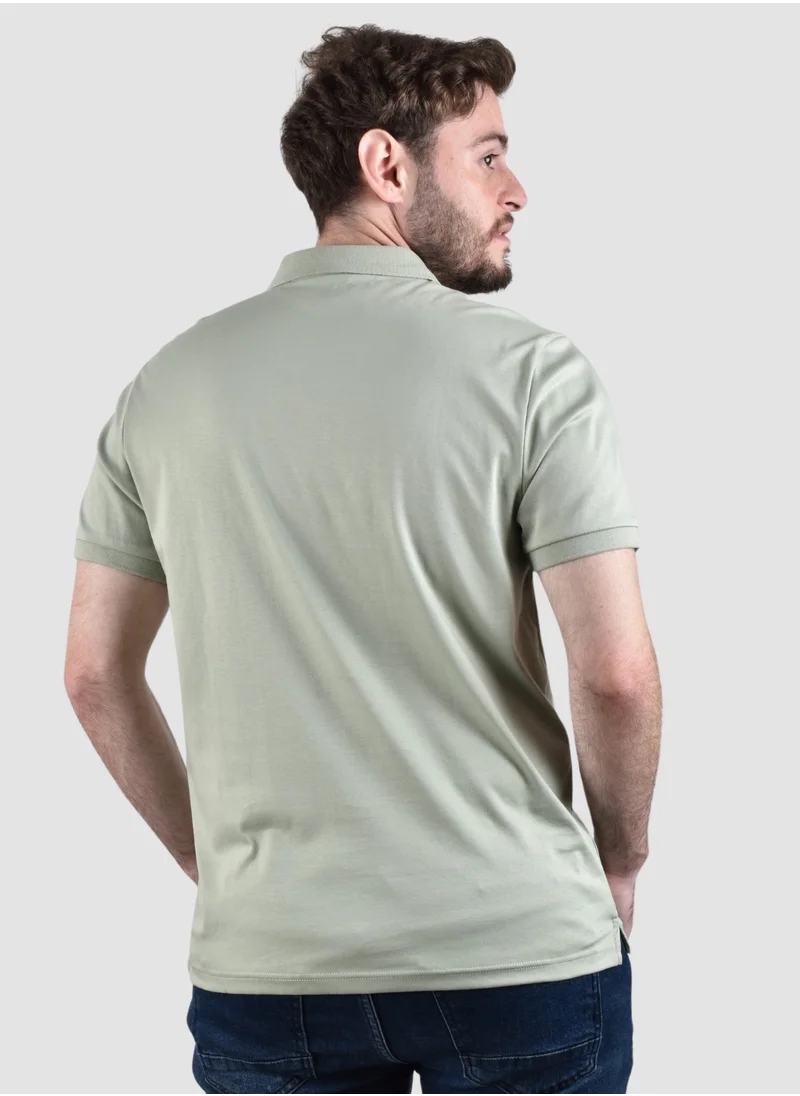 جيوردانو Men's Liquid Touch Polo - LigGreen