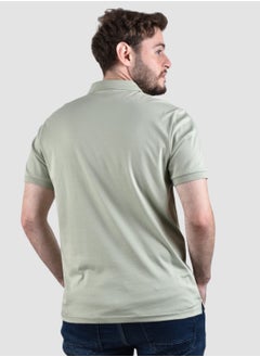 GIORDANO Men's Liquid Touch Polo - LigGreen  - Image 4