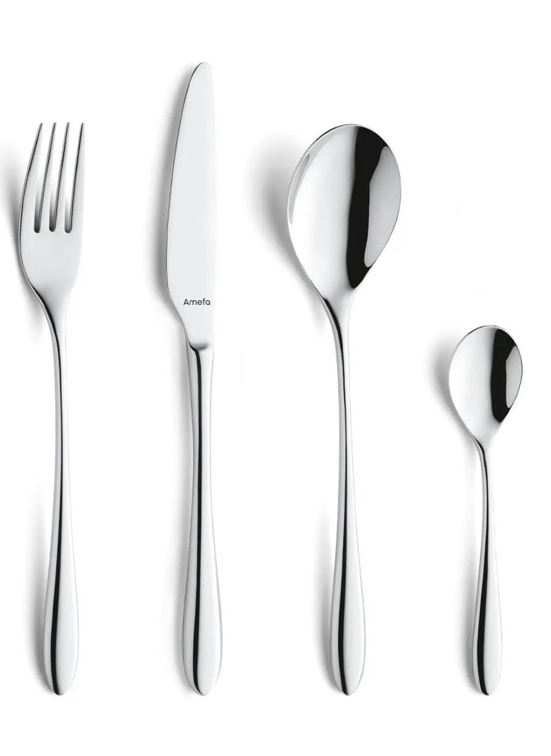 Amefa - Cuba 1120 Forged 78 pieces set in wooden canteen - Image 1