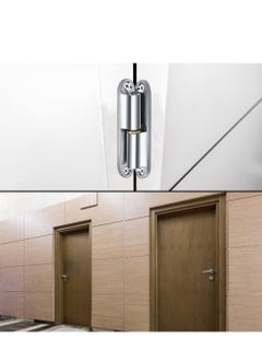 Excefore Cabinet Hinges, Zinc Alloy Renovation Detachable Hinge, H-Shape Rotate Detachable Hinges for Window Cupboard Cabinet Room Kitchen Garden Doors 2 Pcs  - Image 5