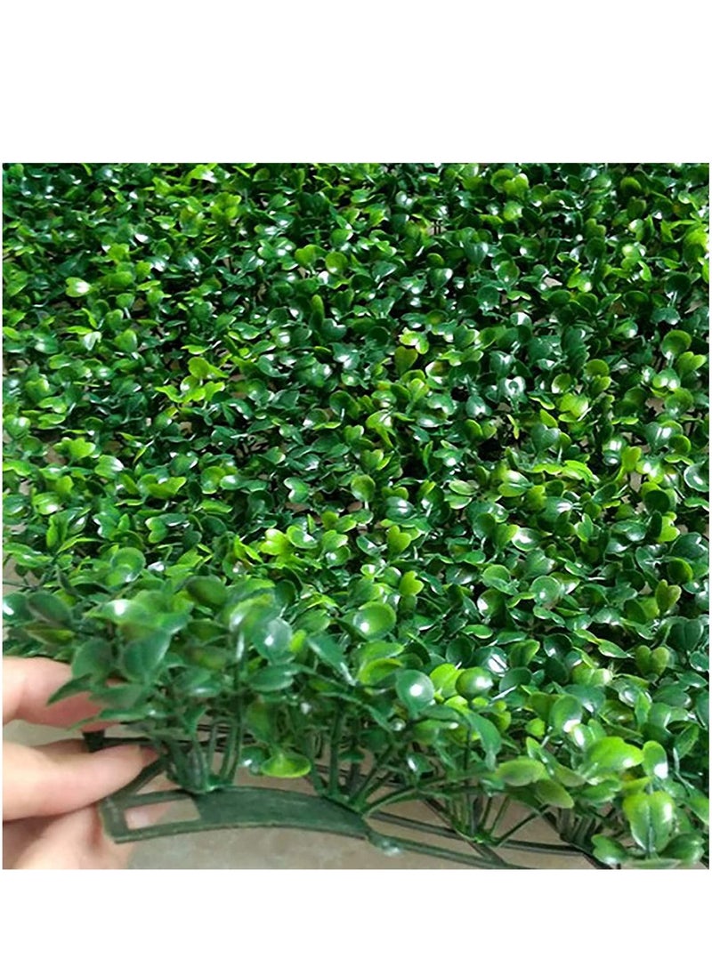 LINGWEI Wall Grass Artificial Faux Hedges Panels Artificial Wall Plants Plastic Turf For Home Indoor Outdoor Garden Vila Wall Decoration 5pcs  - Image 4