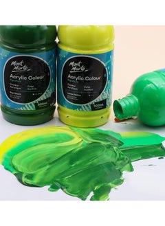 Mont Marte Signature Acrylic Colour 500ml Content Cerulean Blue  - Image 2
