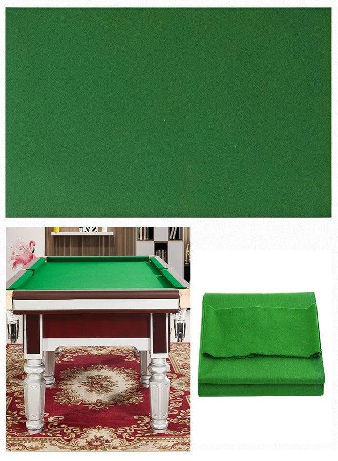 Suprwin 8' Pool Table Felt w/ 6 Cloth Strips, Pre Cut Billiard Table Cloth Felt (8FT-Blue) - Image 1