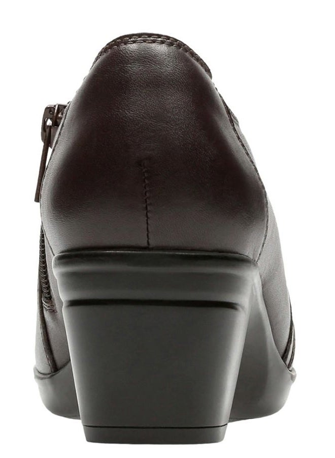 clarks Women's Warren Slip-On Loafer, Dark Brown, 11 - Image 4