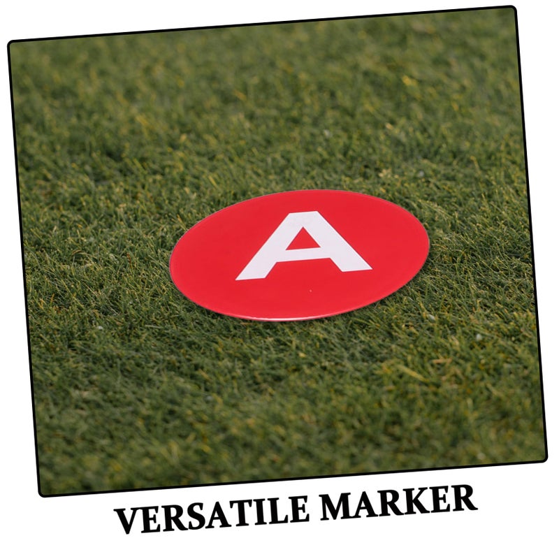 9pcs Soccer Training Alphabet Discs Set Football Markers Kit - Image 4