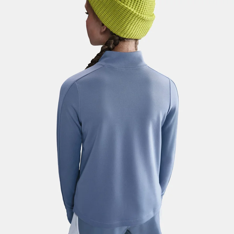 Nike Blue Kids' Dri-FIT Long-Sleeve 1/2-Zip Top  | Best Price UAE