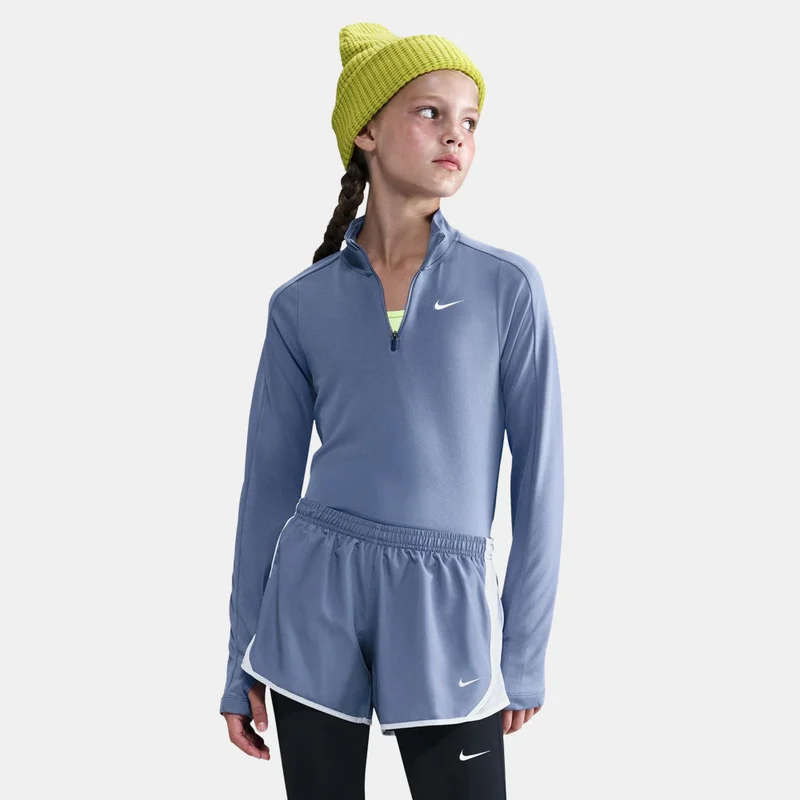 Kids' Dri-FIT Long-Sleeve 1/2-Zip Top