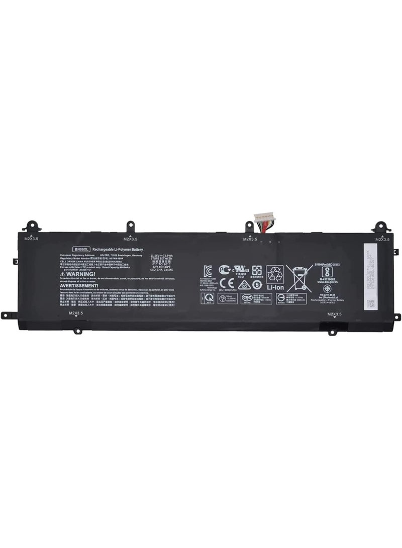 BN06XL Battery Compatible for HP Spectre X360 15 15-EB Convertible 15-EB0005NI 15-EB0009UR 15-EB0037NA 15-EB1770ND L68235-1C1 68299-0055 HSTNN-IB9A Series - Image 3