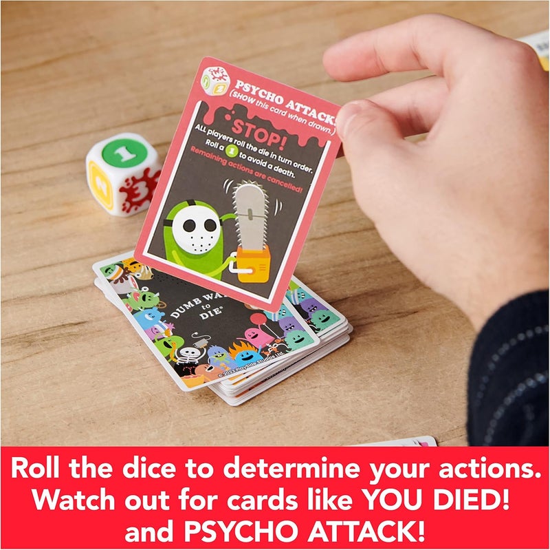 Spin Master Games Dumb Ways to Die Card Game by Spin Master Games - Fun Family Game for Ages 12 and Up - Image 3